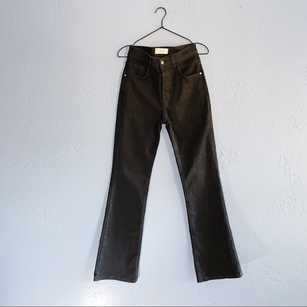 Free people 
FRENCH GIRL FLARE JEANS 26